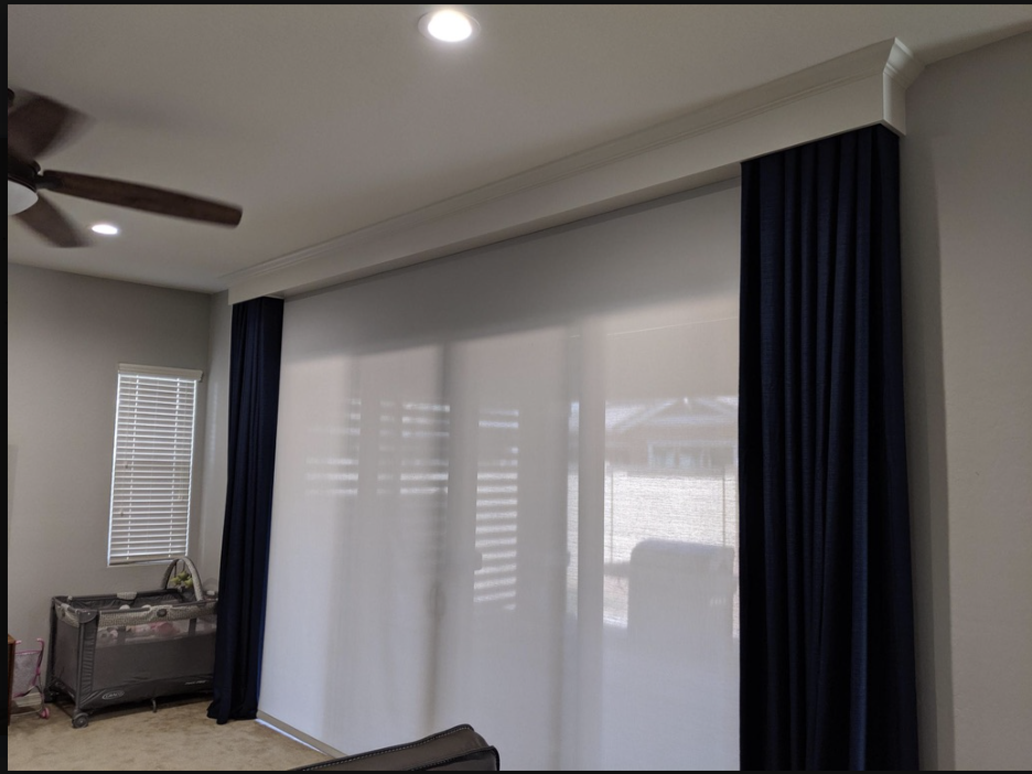 Custom Motorized Window Shade