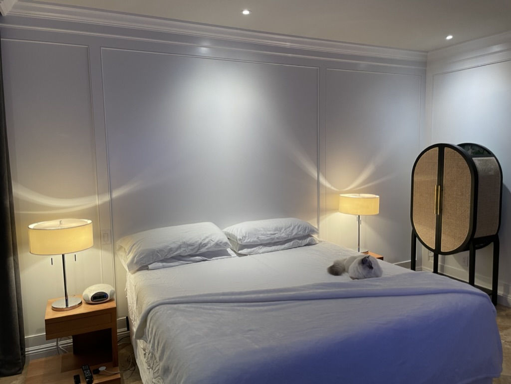 Bedroom can light installation