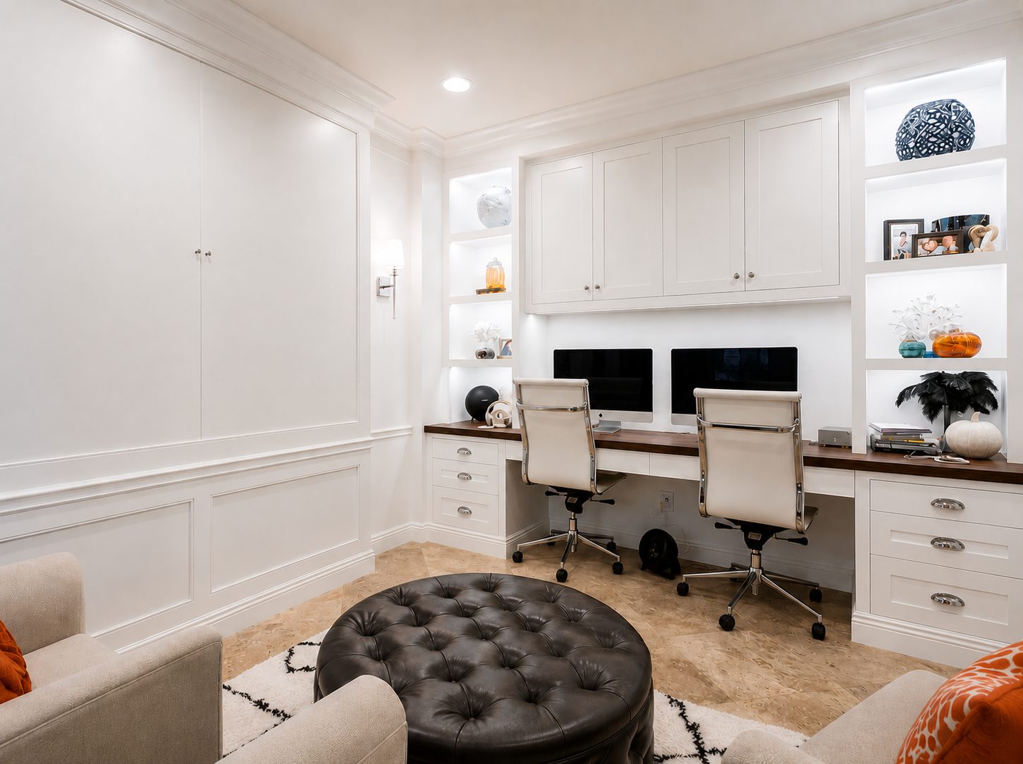 Home office built-ins