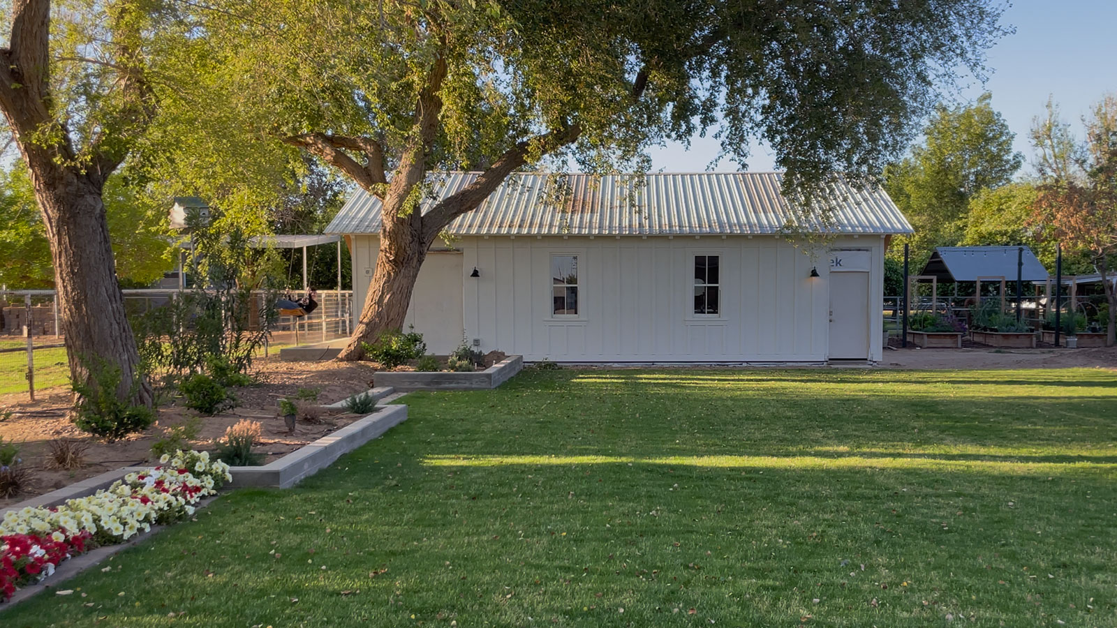 John's Gilbert woodshop — exterior