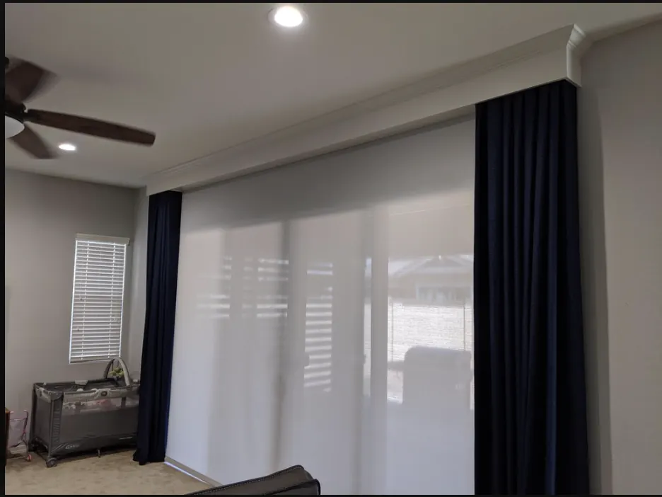 Custom Motorized Window Shade