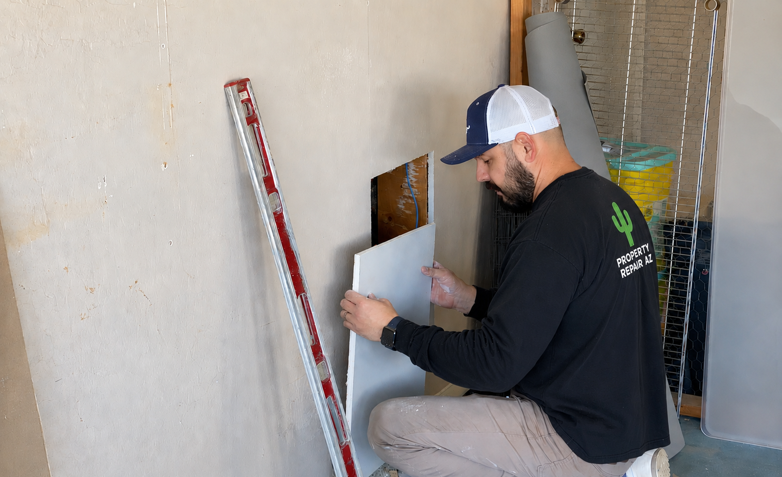 Drywall Patch & Texture Match