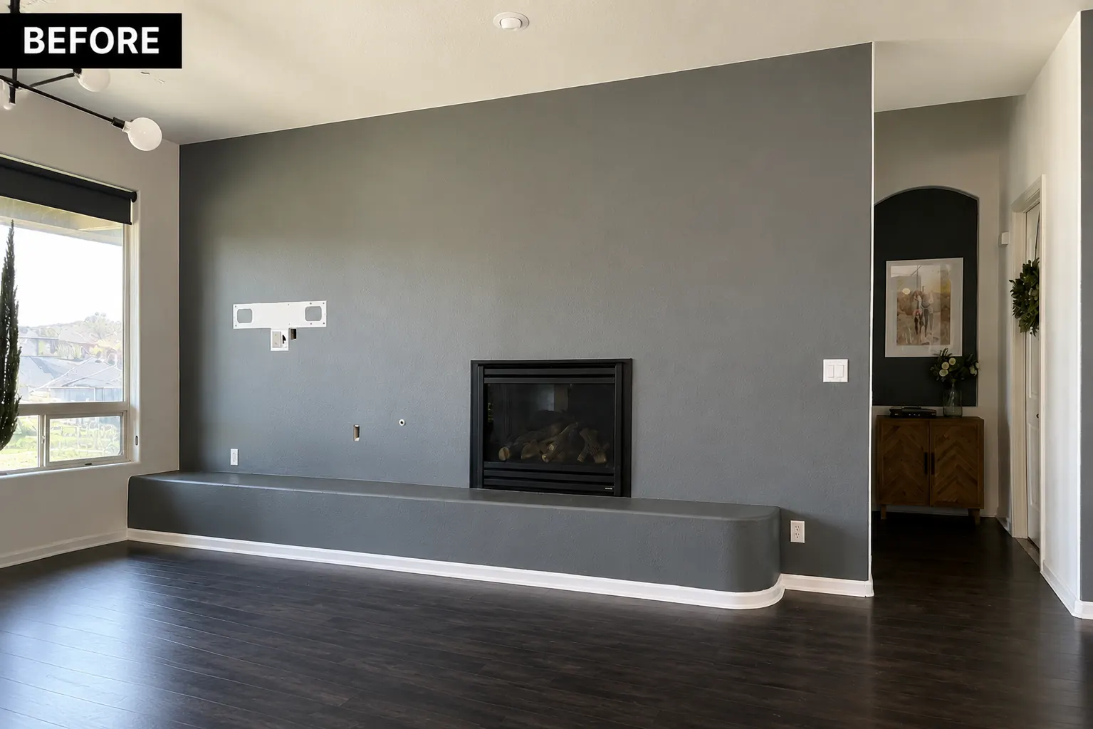 Custom Accent Walls in Chandler, AZ — before