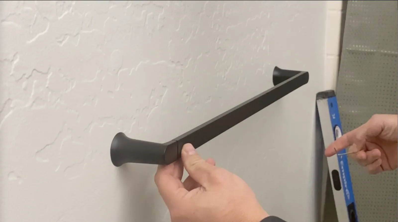 Bath Hardware Install