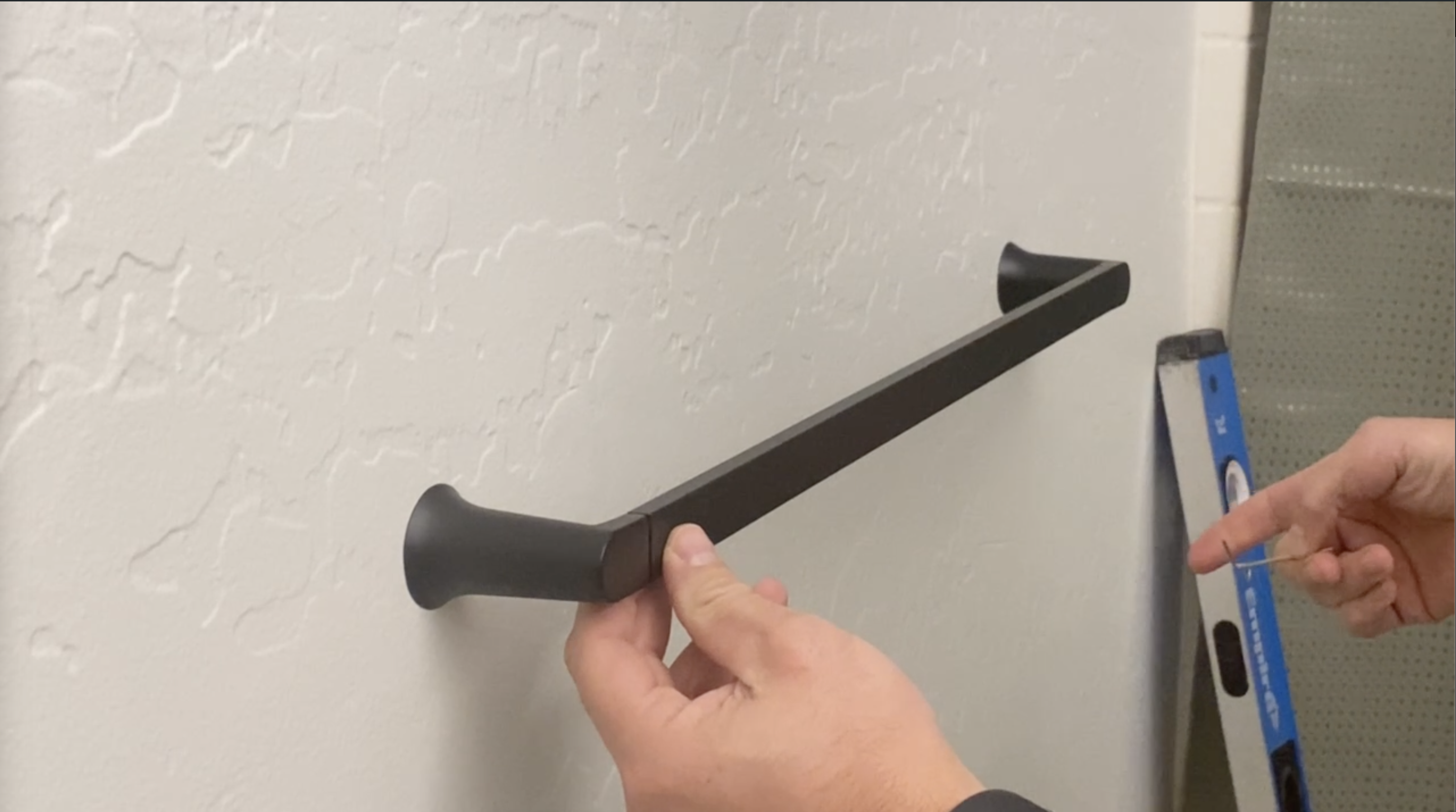 Bath Hardware Install