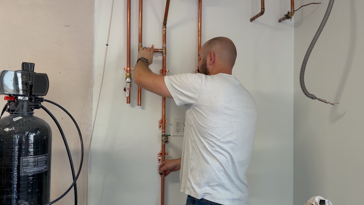 Copper repipe
