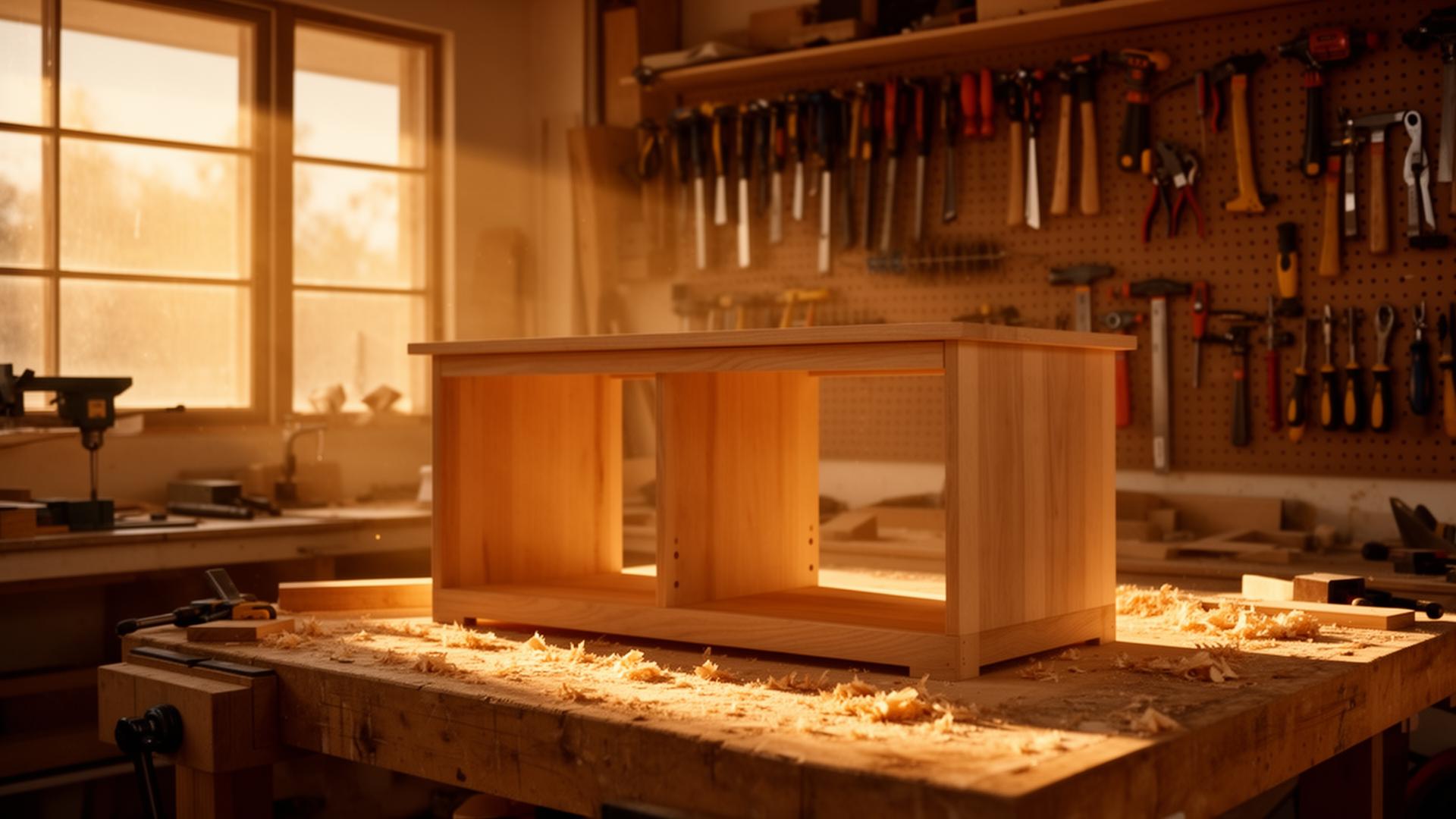 John's Gilbert woodshop